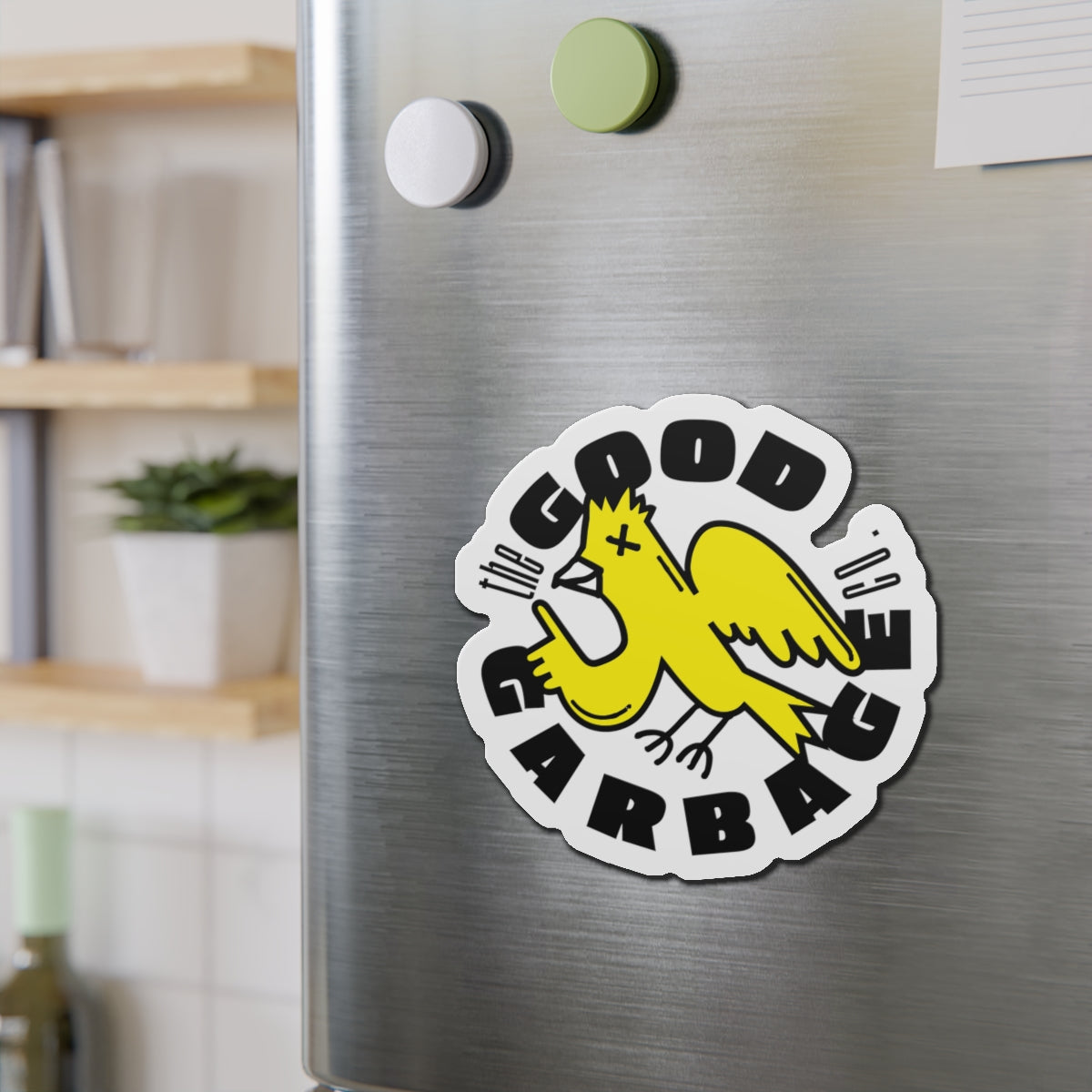 "Good Garbage" Ded Bird Magnet