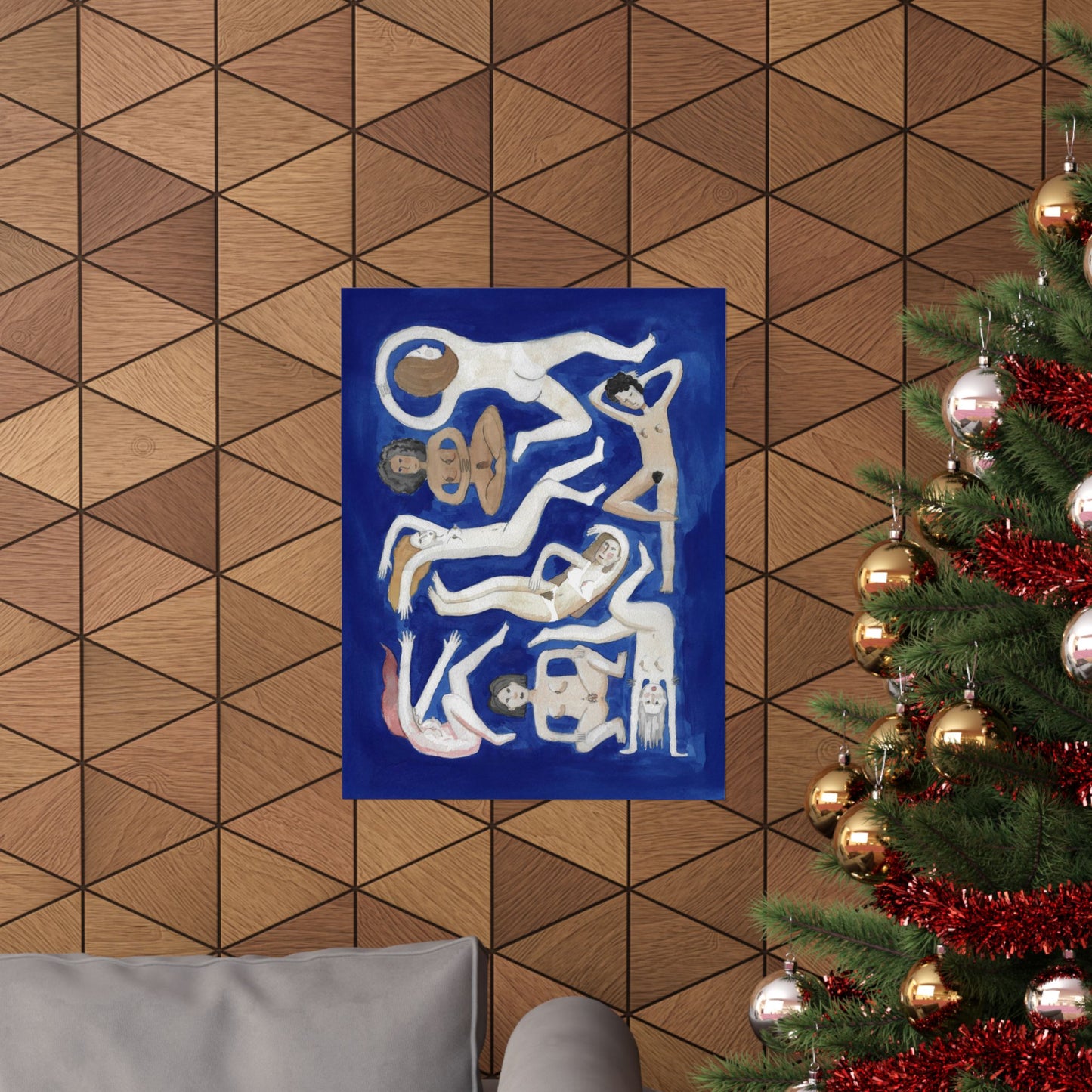 Blue Nudes Poster