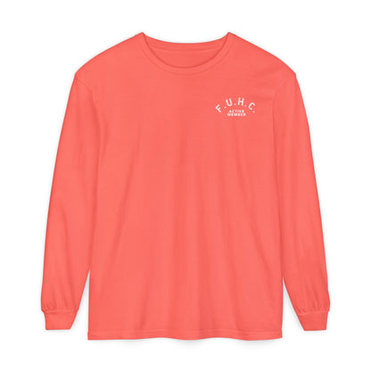 F*cked Up Hands Club" Long Sleeve T‑Shirt