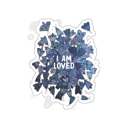 I Am Loved Mothpile Sticker