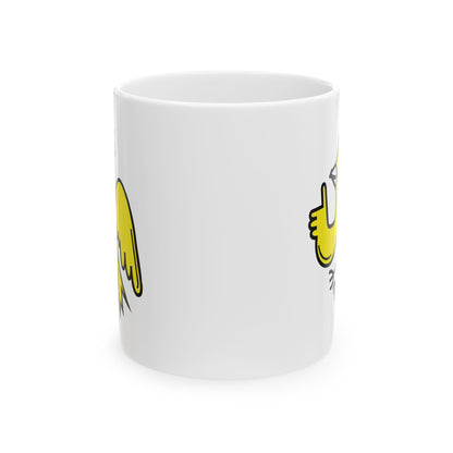 Ded Bird Bird Coffee Cup (11oz, 15oz)