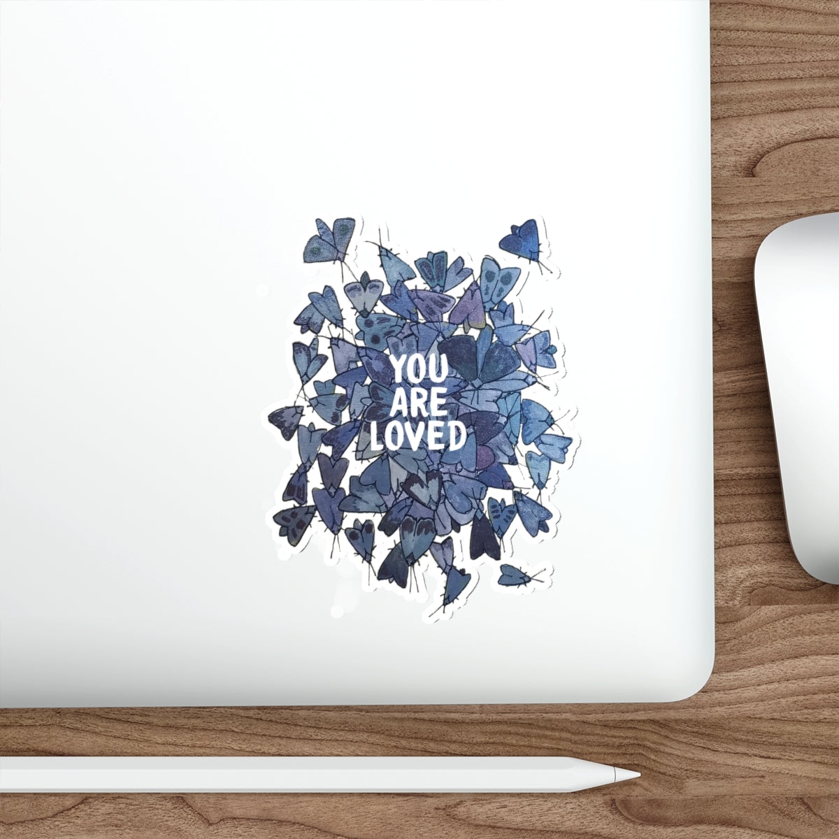 You are Loved Mothpile Sticker