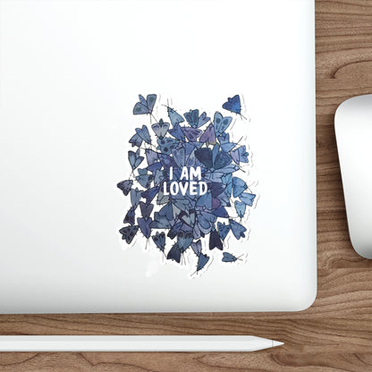 I Am Loved Mothpile Sticker