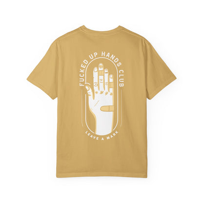 F*cked Up Hands Club" Short Sleeve T‑Shirt