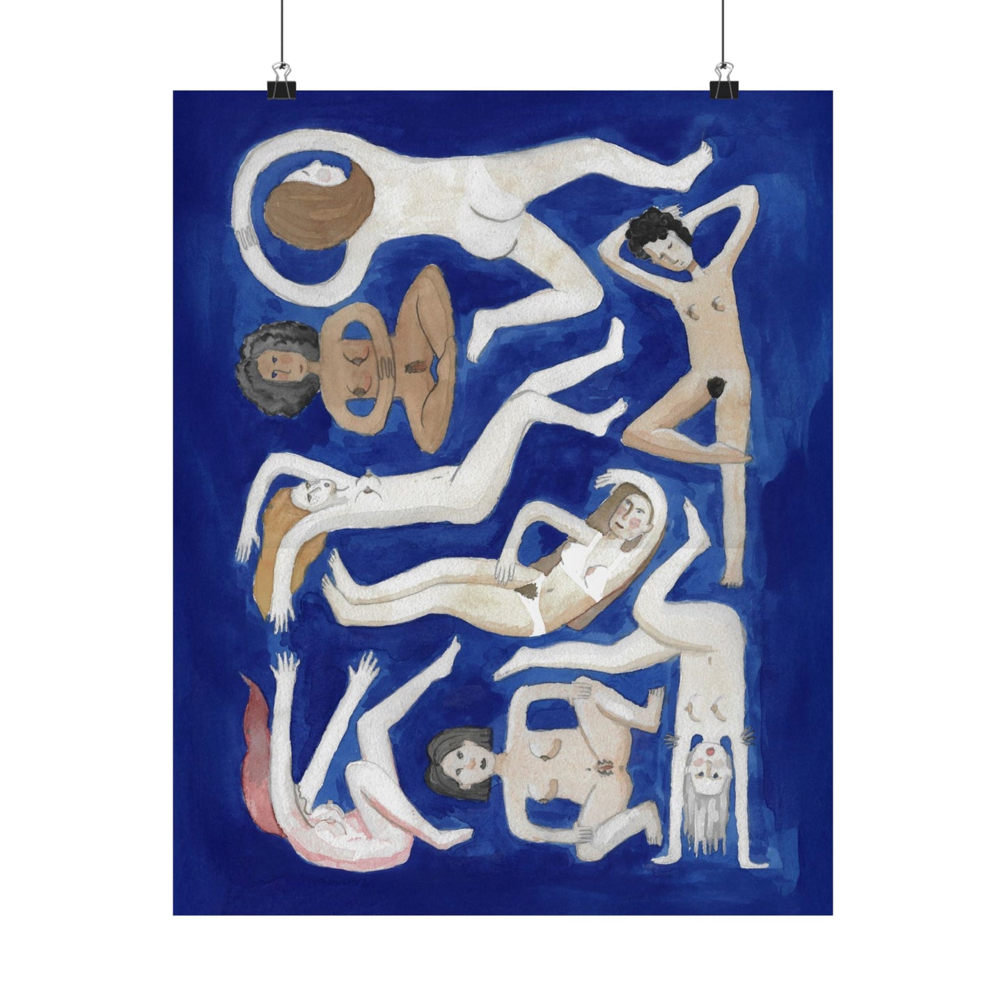 Blue Nudes Poster