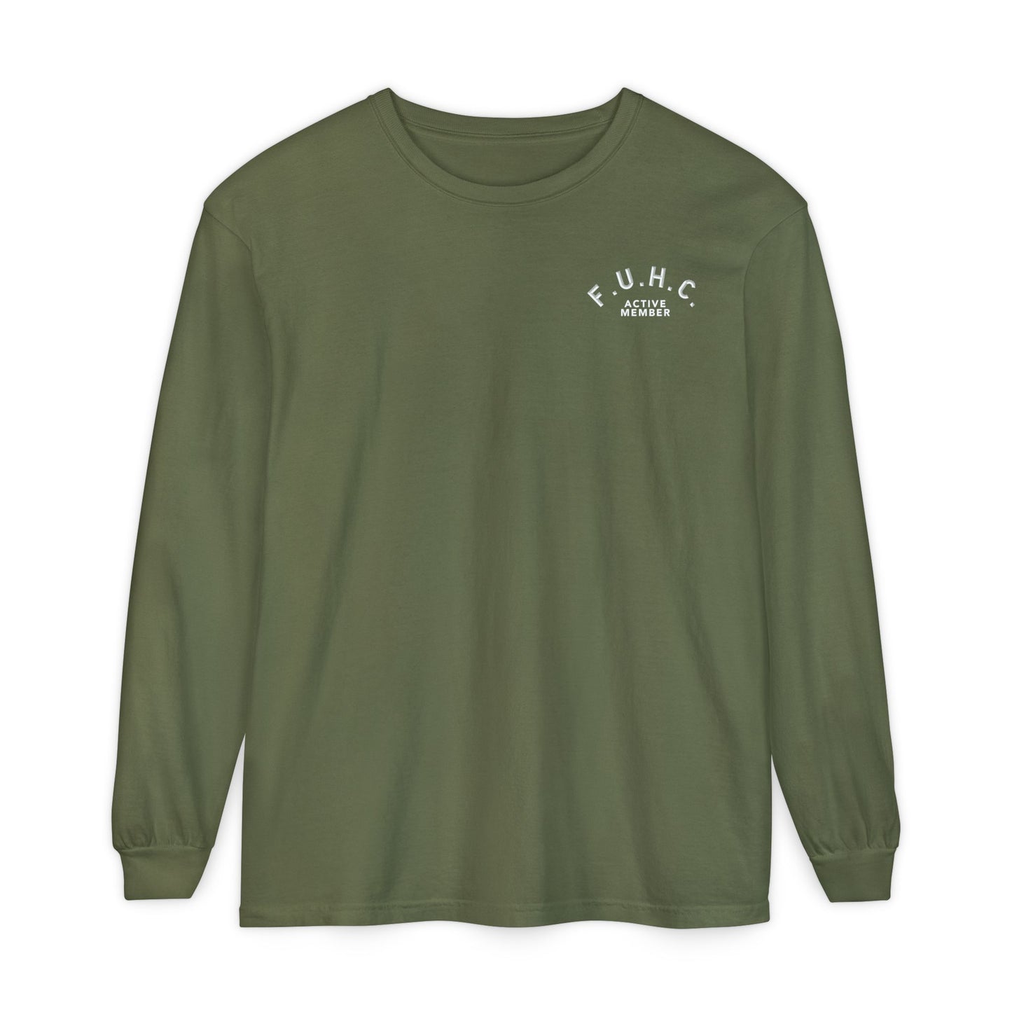 F*cked Up Hands Club" Long Sleeve T‑Shirt
