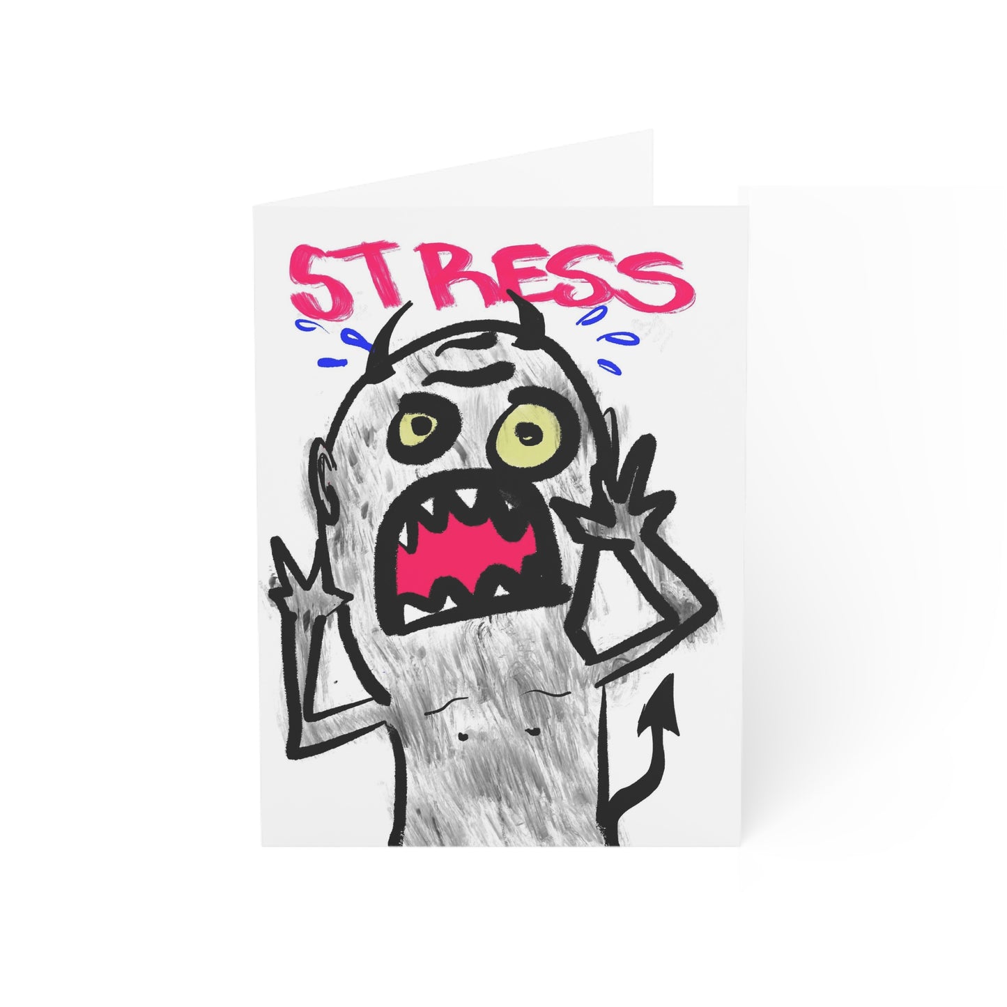 STRESS! Greeting Cards