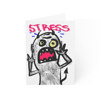 STRESS! Greeting Cards