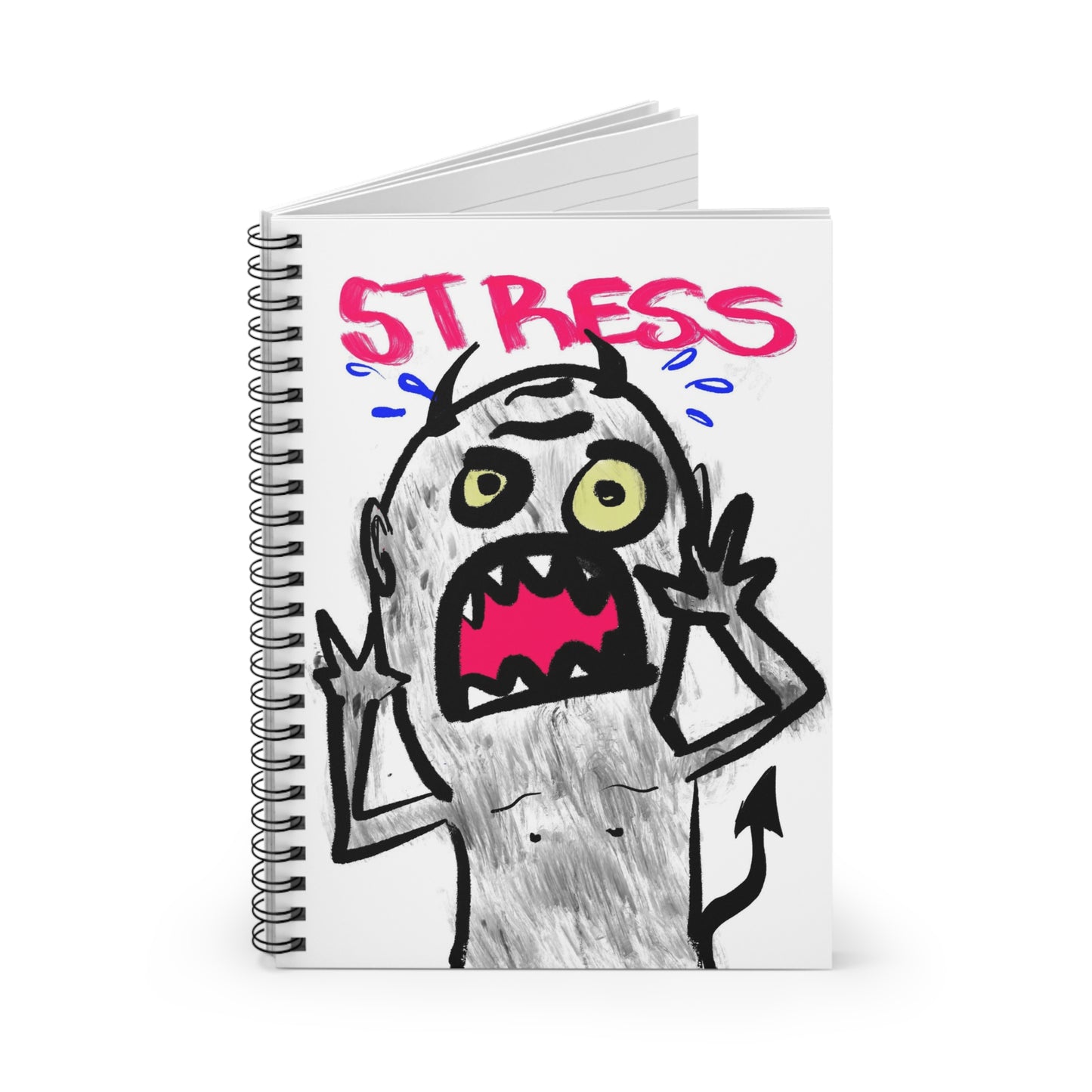 STRESS! Spiral Notebook
