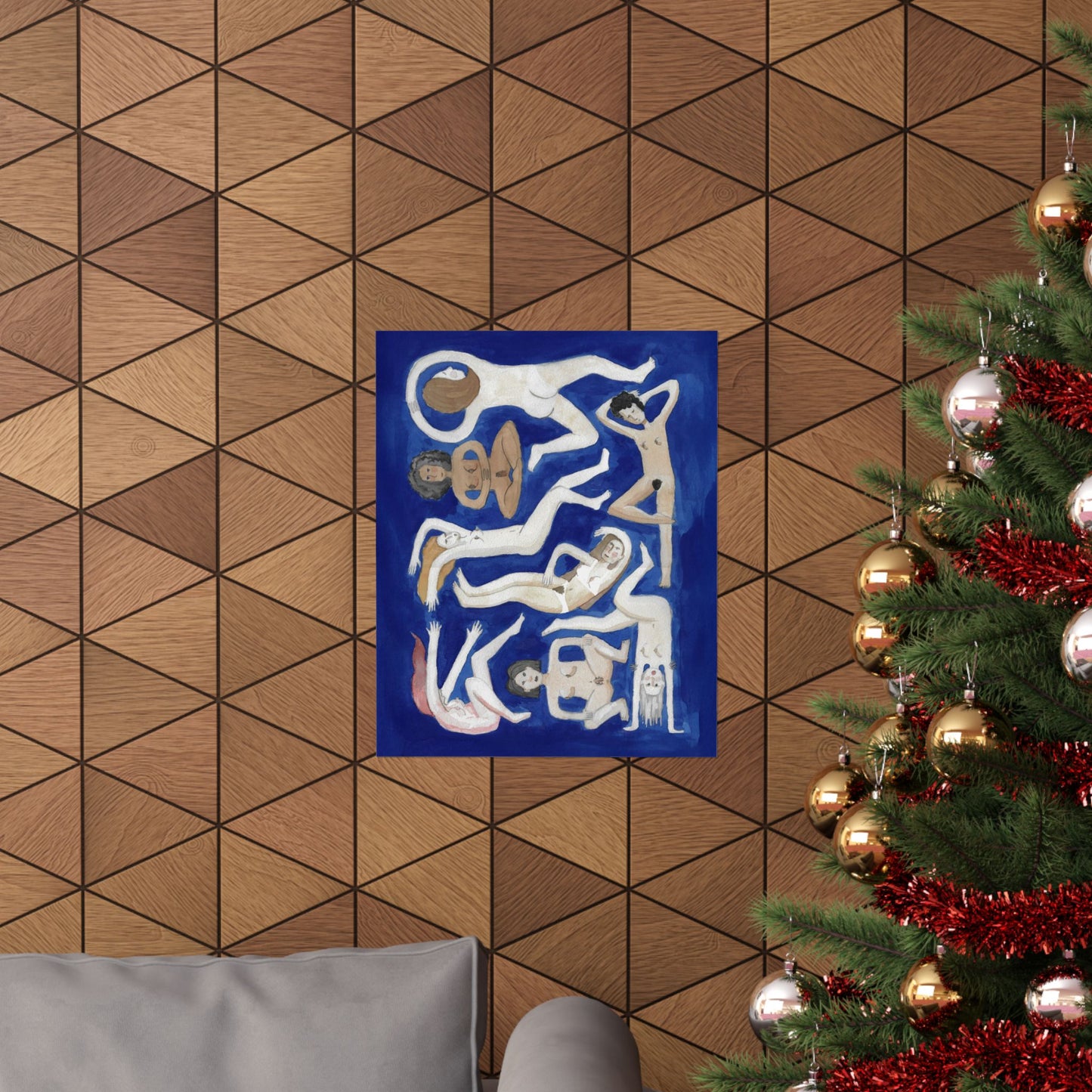 Blue Nudes Poster