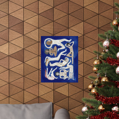 Blue Nudes Poster