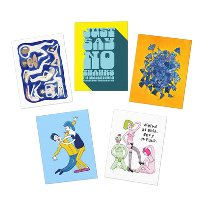 Assorted Art Greeting Cards 5-Pack