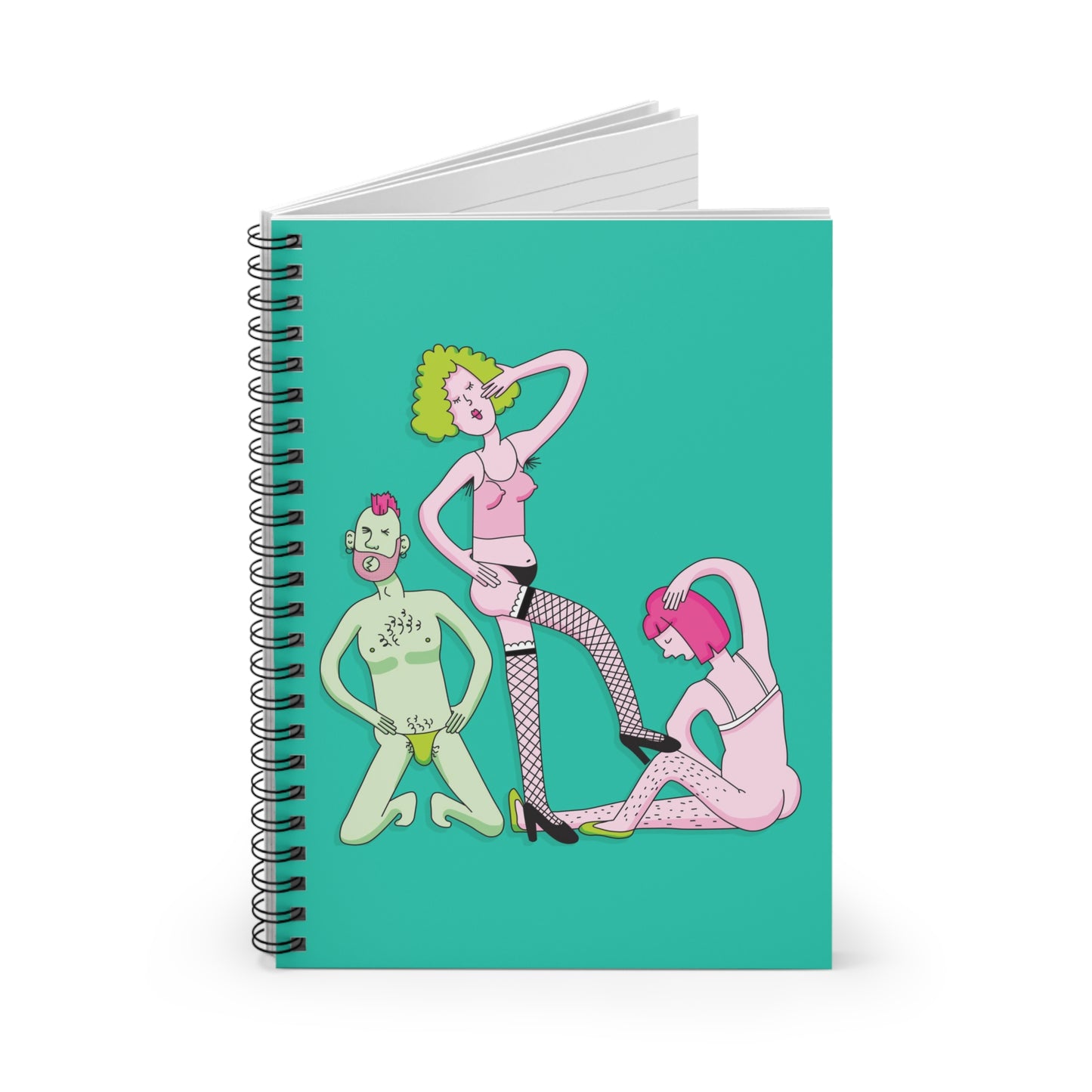 Sexy AF Spiral Notebook -No Text