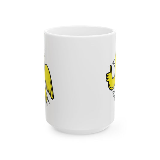 Ded Bird Bird Coffee Cup (11oz, 15oz)