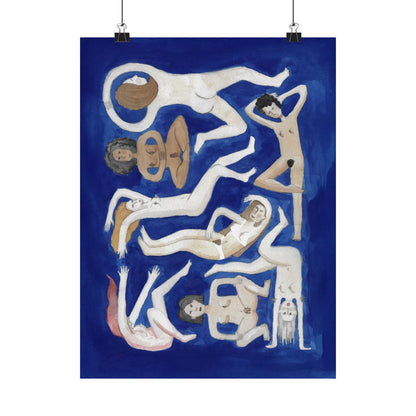 Blue Nudes Poster