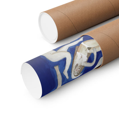 Blue Nudes Poster