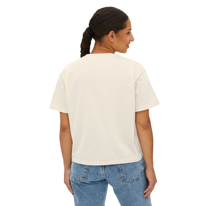 “Leakin’ For a Livin’” Bold Graphic Crop Top