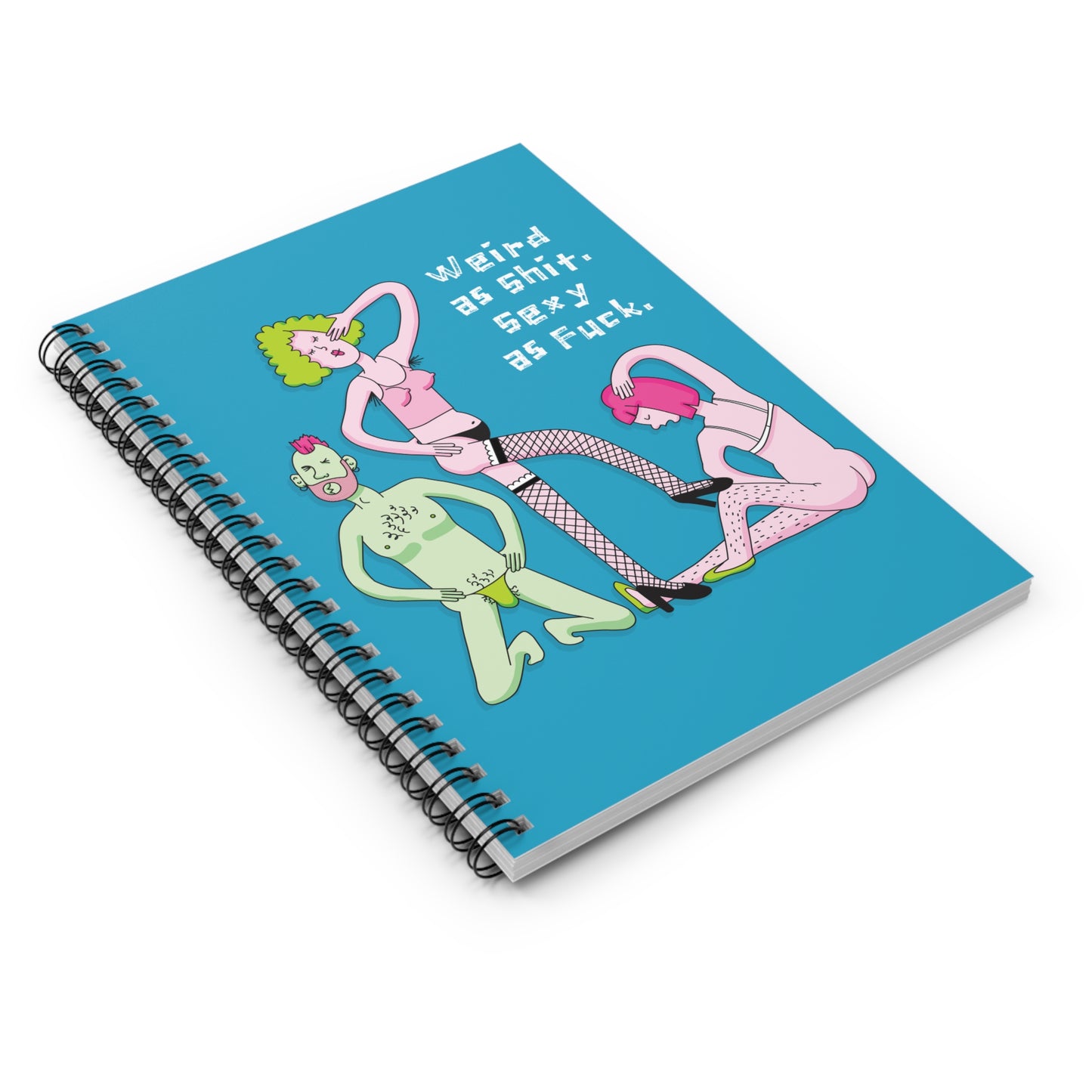 Sexy AF Spiral Notebook