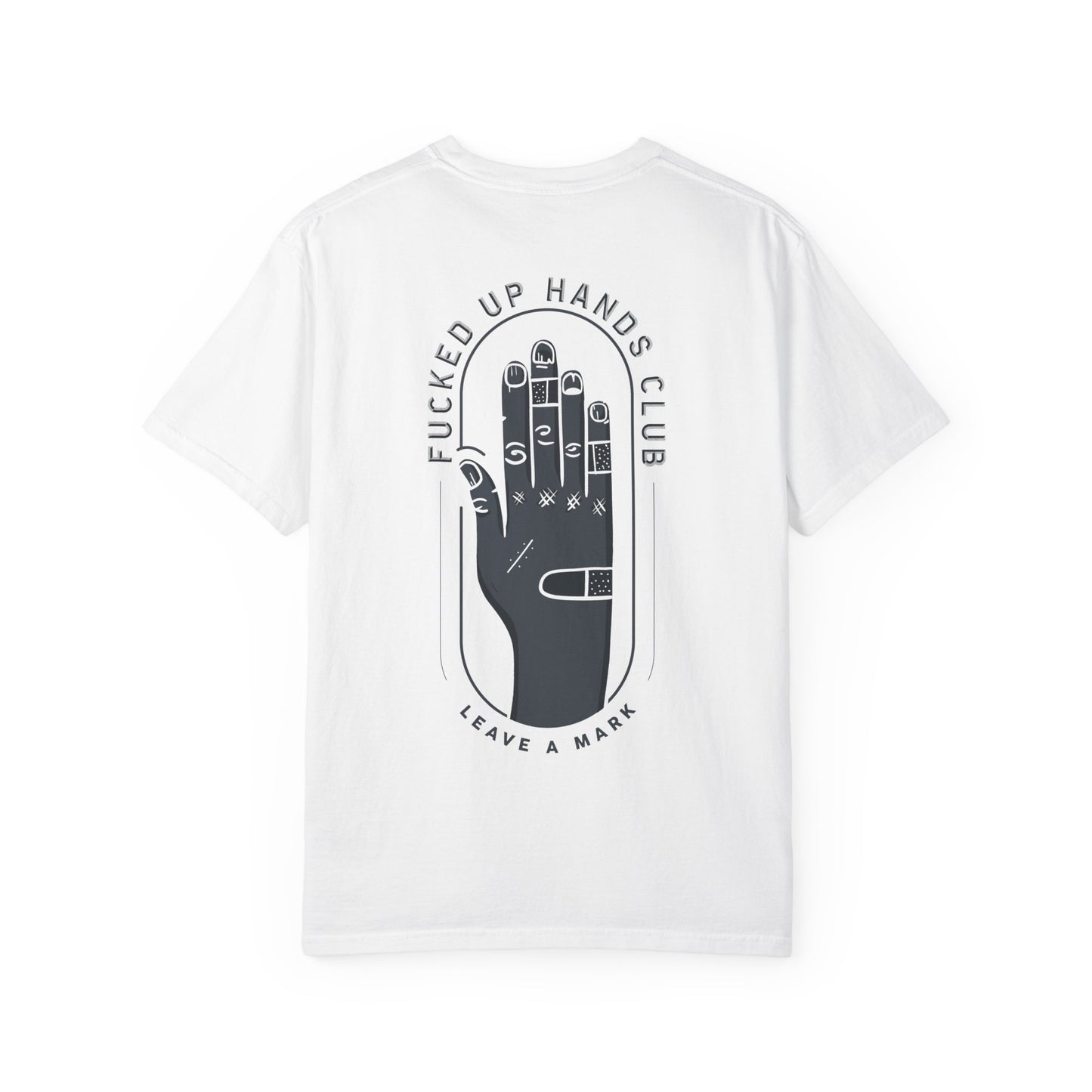 F*cked Up Hands Club" Short Sleeve T‑Shirt