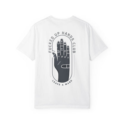 F*cked Up Hands Club" Short Sleeve T‑Shirt