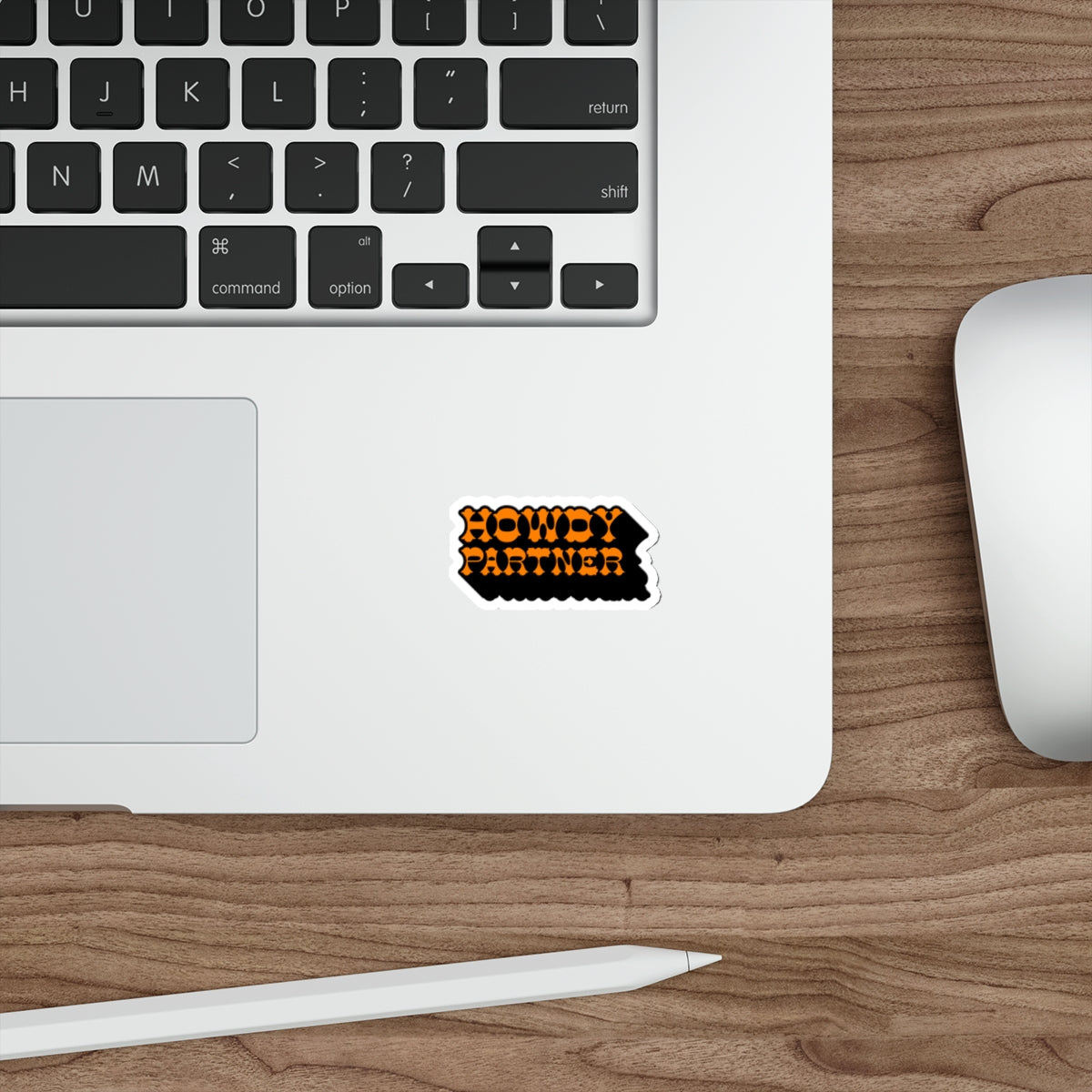 Howdy Partner Die-Cut Sticker
