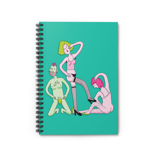 Sexy AF Spiral Notebook -No Text