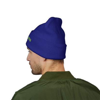 Mi Braino No Buen cuffed Embroidered Beanie