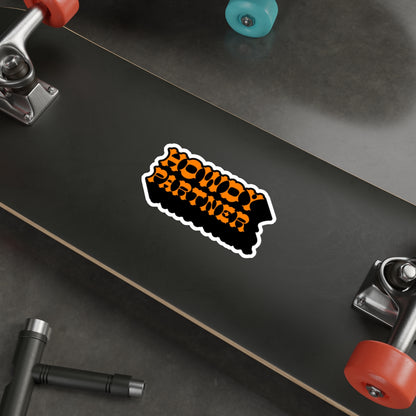 Howdy Partner Die-Cut Sticker
