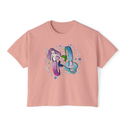 Mermaids Women’s Boxy Tee