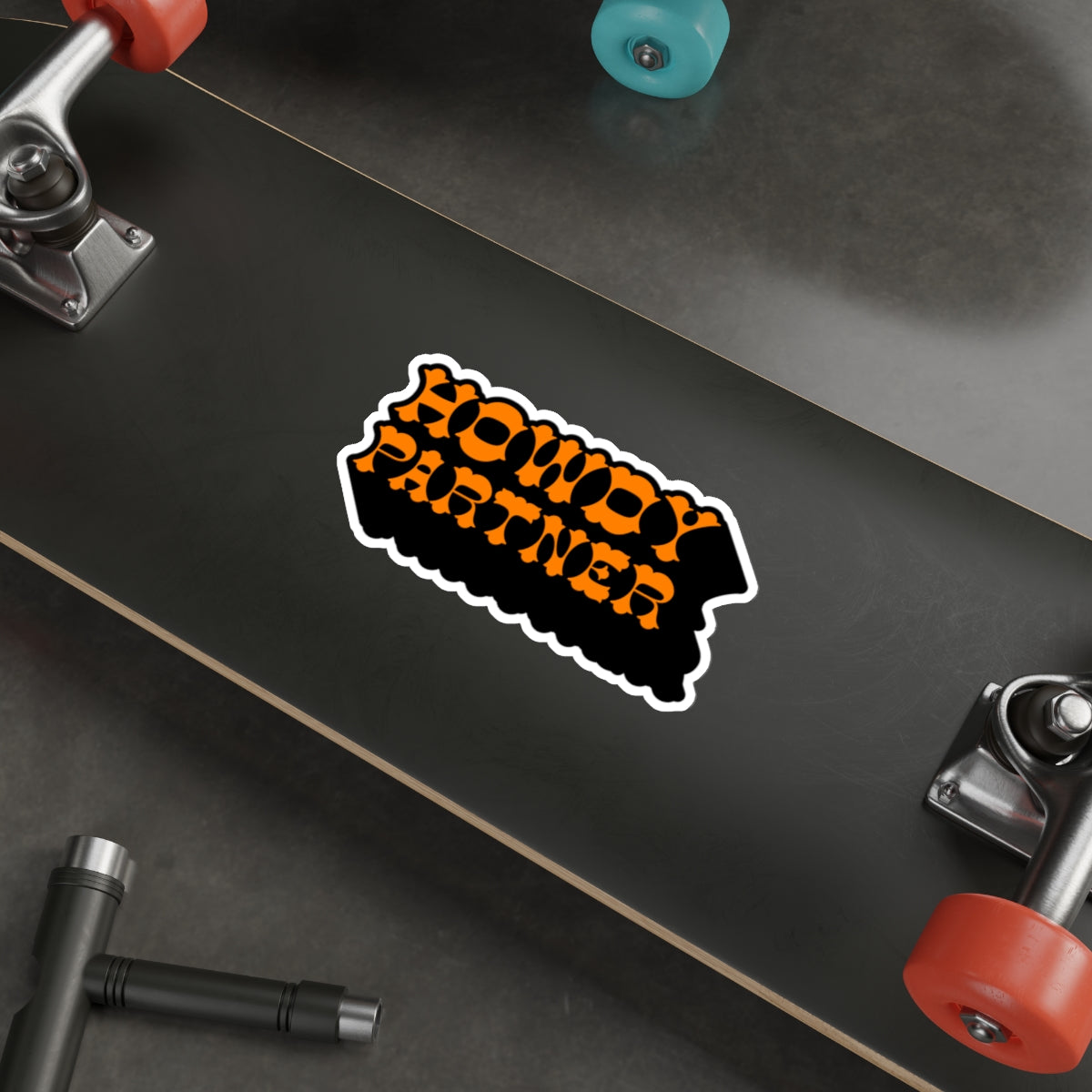 Howdy Partner Die-Cut Sticker