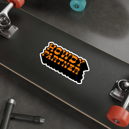 Howdy Partner Die-Cut Sticker