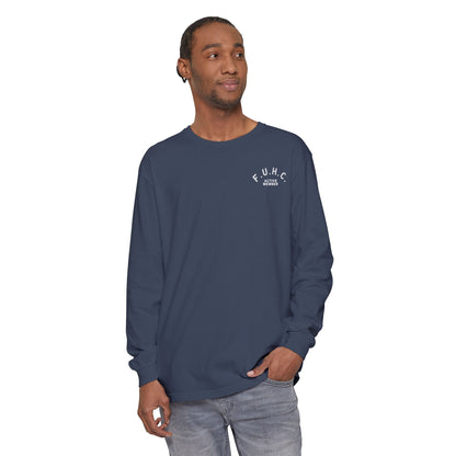 F*cked Up Hands Club" Long Sleeve T‑Shirt