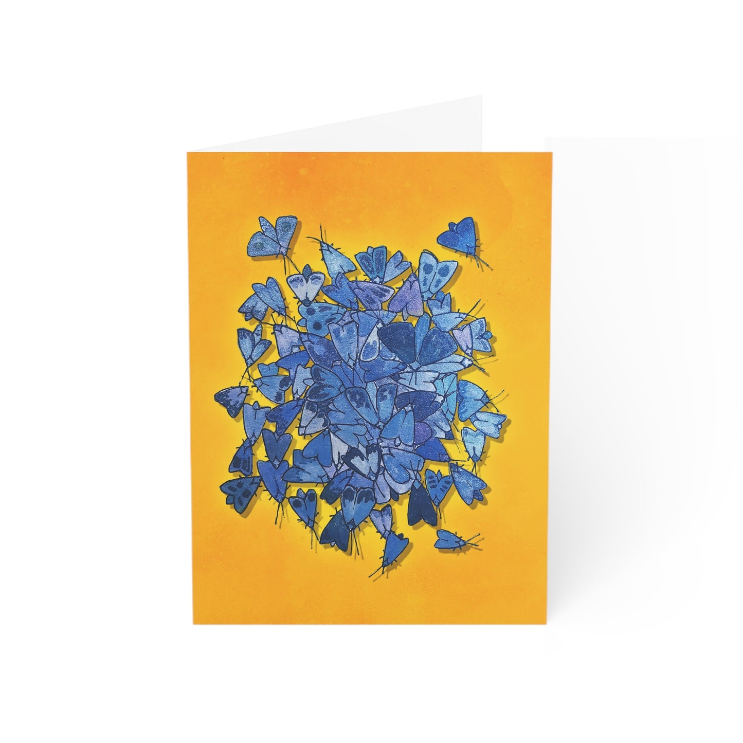 Moth Pile Greeting Cards