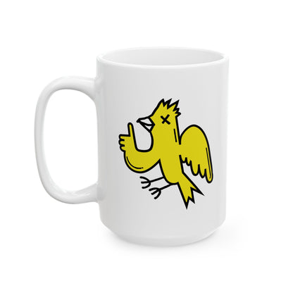 Ded Bird Bird Coffee Cup (11oz, 15oz)