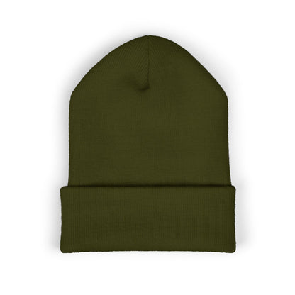 Mi Braino No Buen cuffed Embroidered Beanie