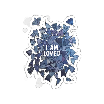 I Am Loved Mothpile Sticker