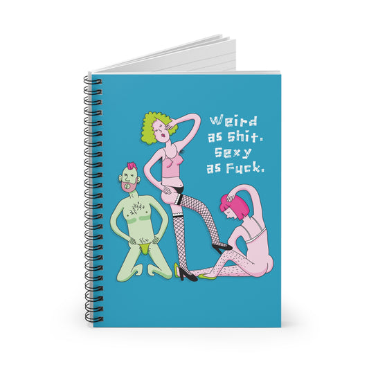 Sexy AF Spiral Notebook