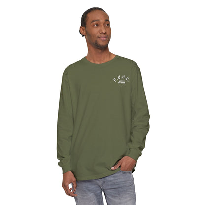 F*cked Up Hands Club" Long Sleeve T‑Shirt