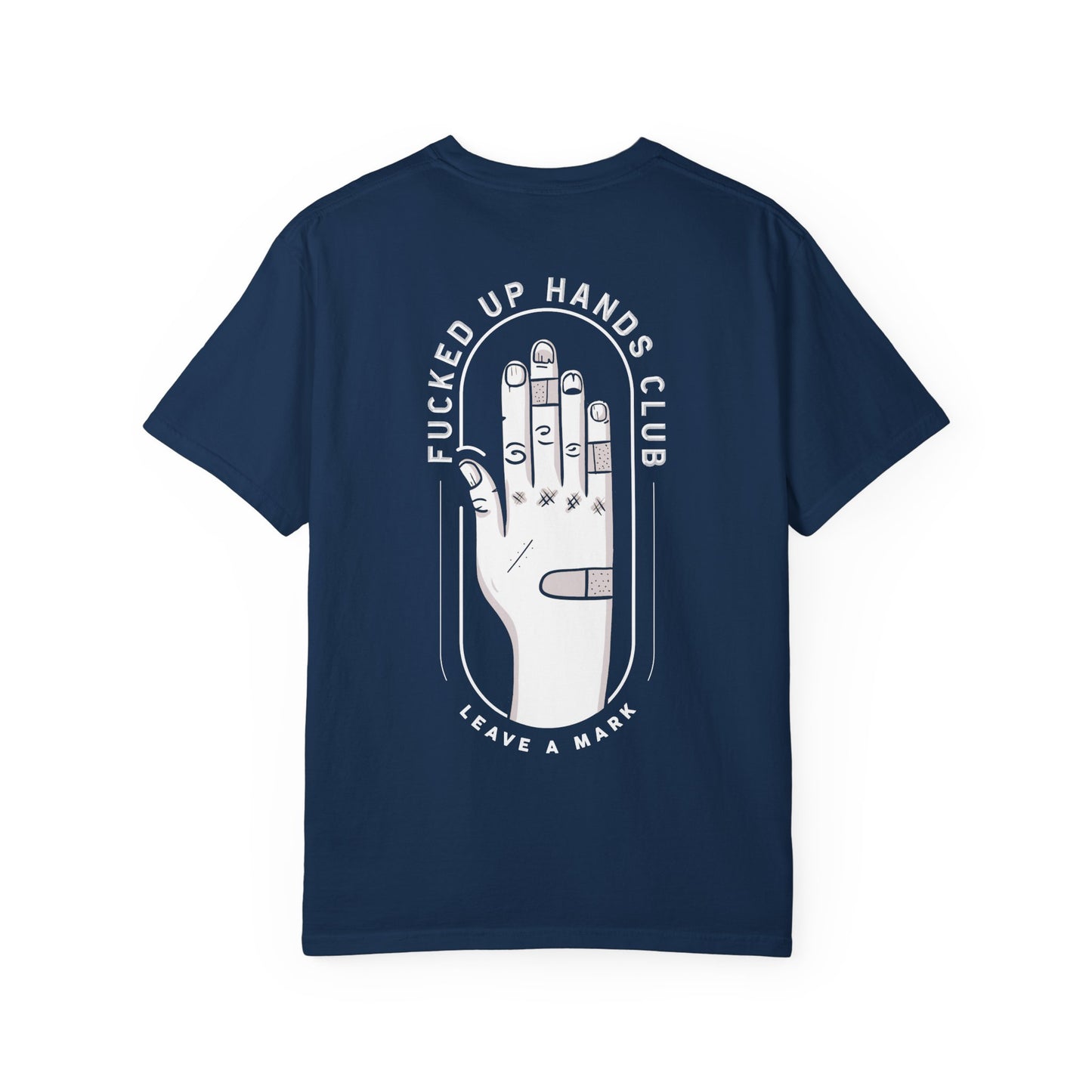 F*cked Up Hands Club" Short Sleeve T‑Shirt