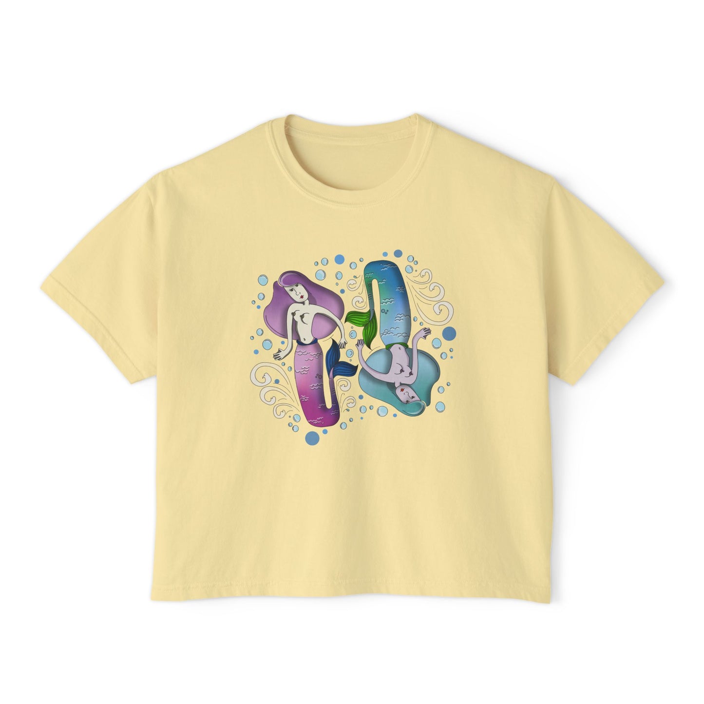 Mermaids Women’s Boxy Tee