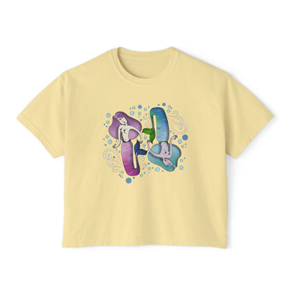 Mermaids Women’s Boxy Tee