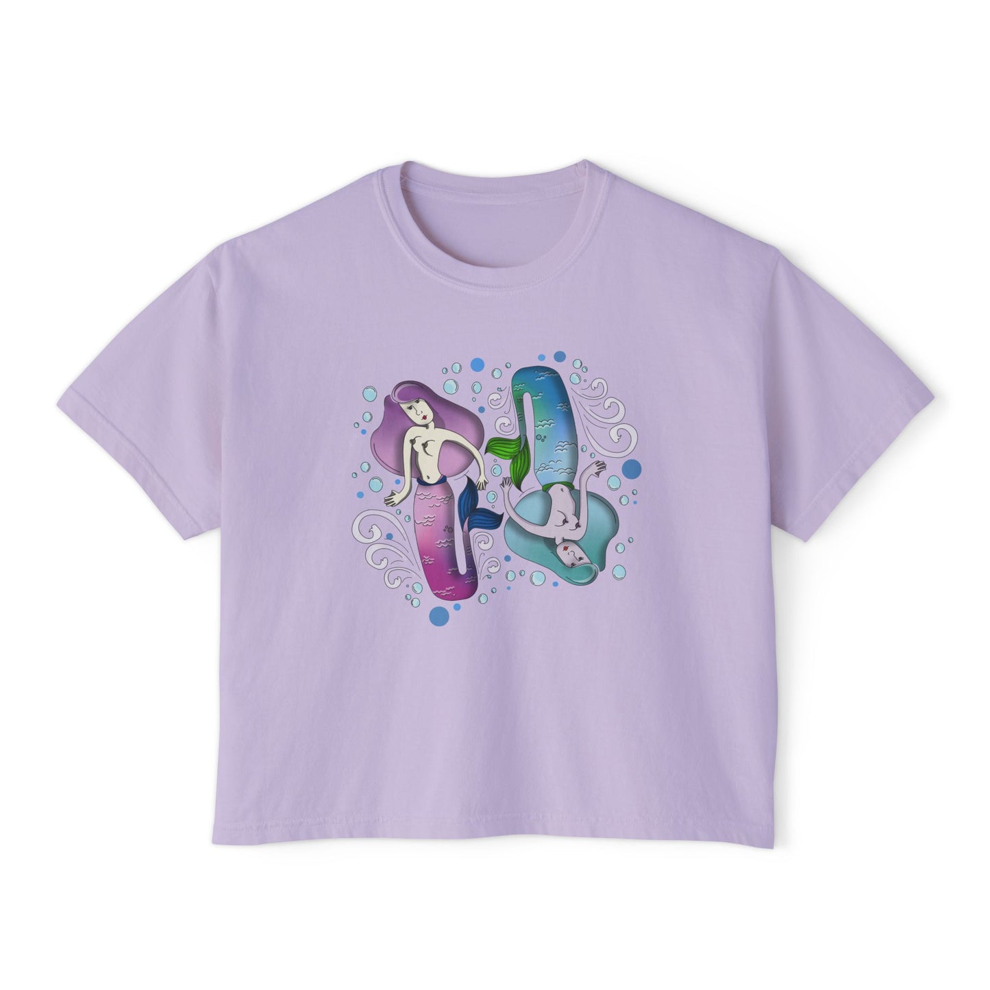 Mermaids Women’s Boxy Tee