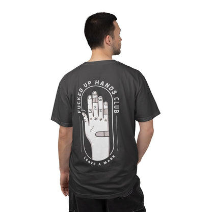 F*cked Up Hands Club" Short Sleeve T‑Shirt