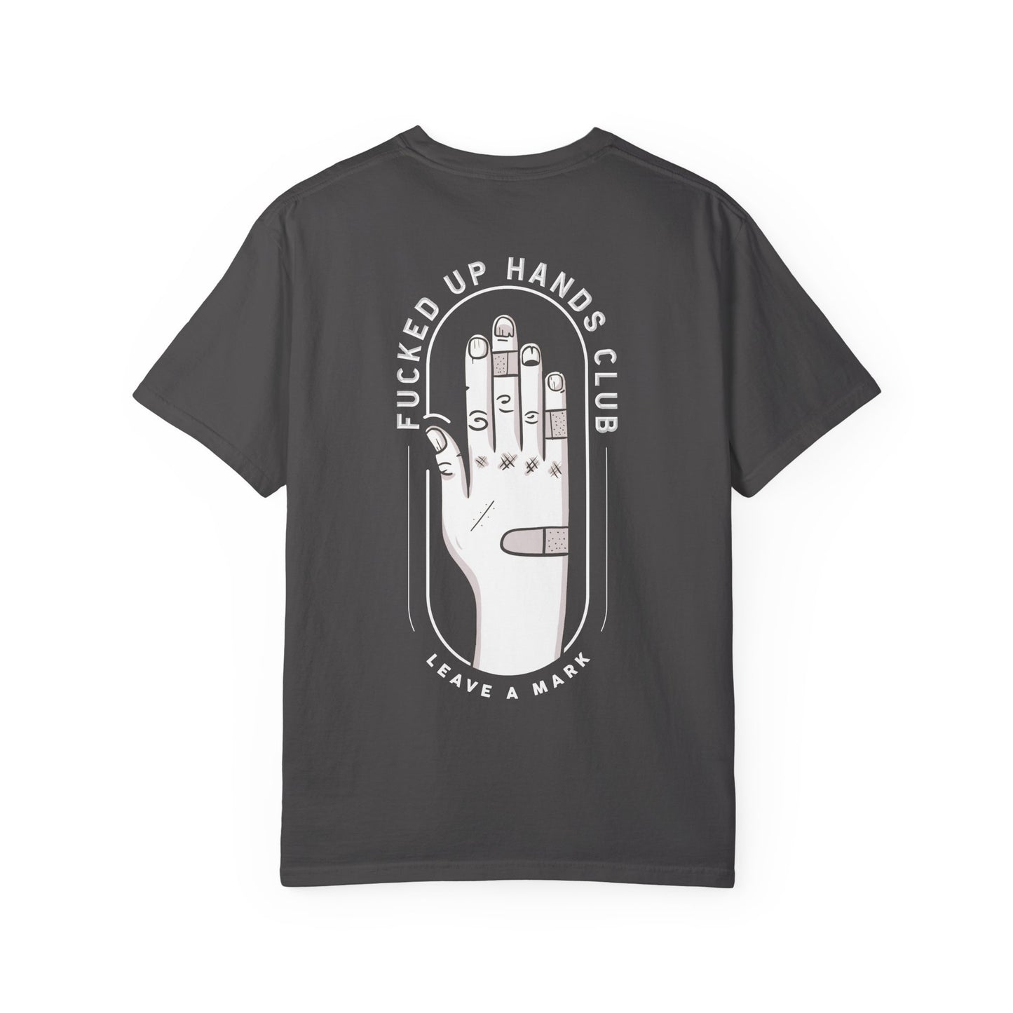F*cked Up Hands Club" Short Sleeve T‑Shirt
