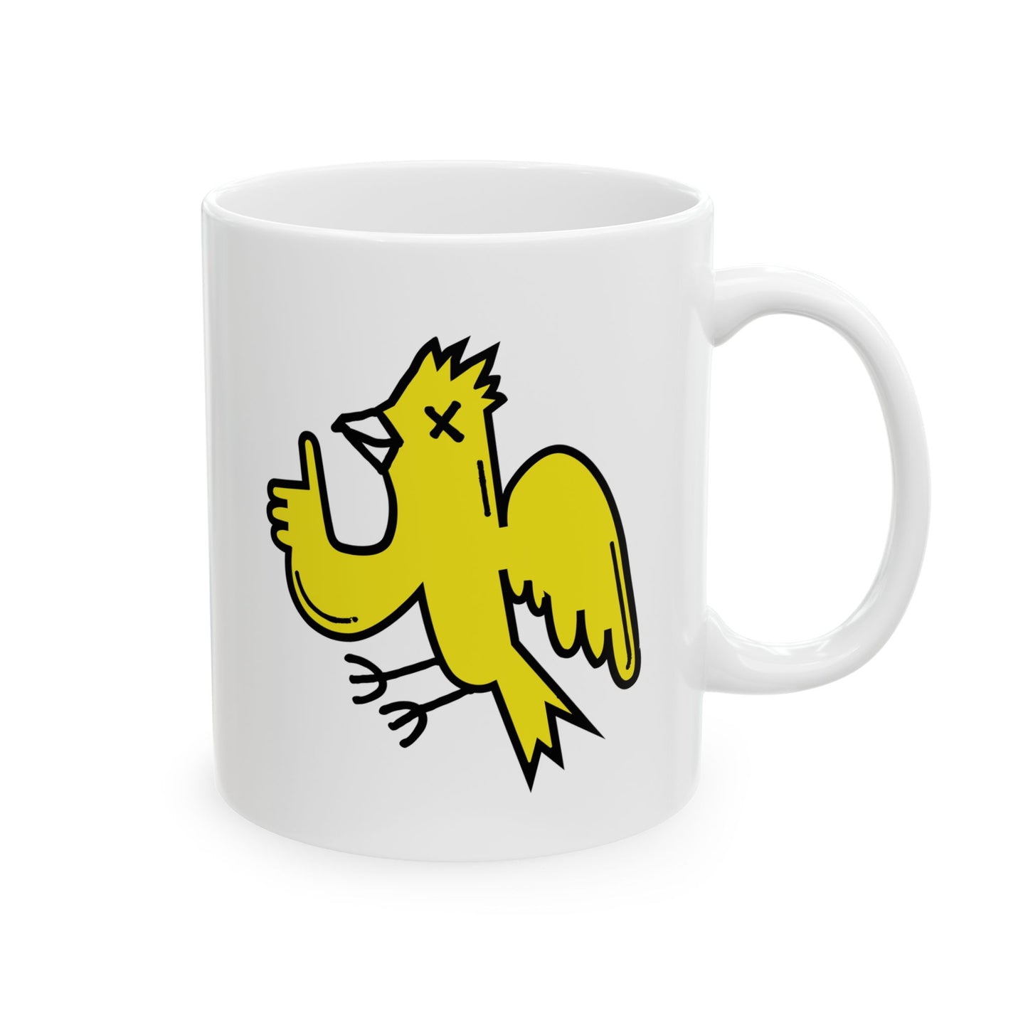 Ded Bird Bird Coffee Cup (11oz, 15oz)