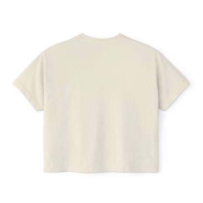 “Leakin’ For a Livin’” Bold Graphic Crop Top