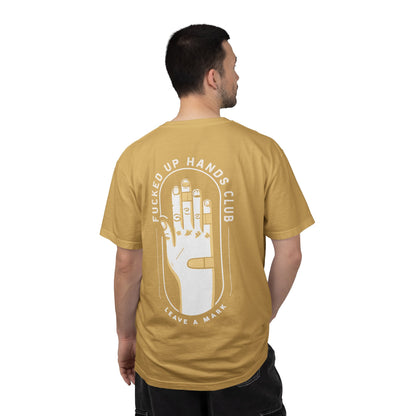 F*cked Up Hands Club" Short Sleeve T‑Shirt