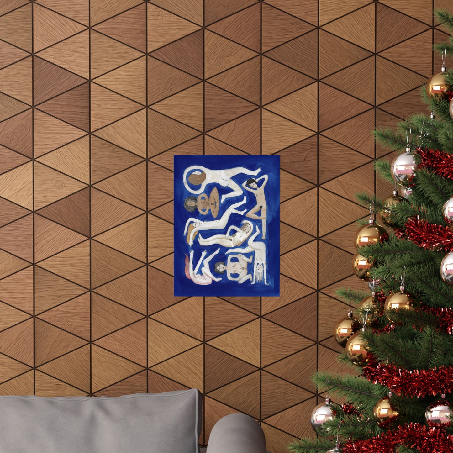 Blue Nudes Poster