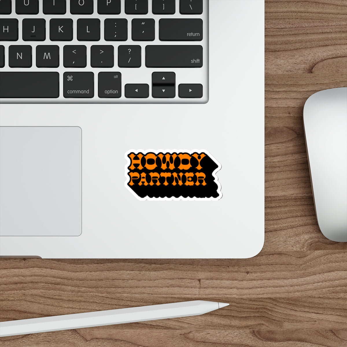 Howdy Partner Die-Cut Sticker