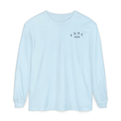 F*cked Up Hands Club" Long Sleeve T‑Shirt